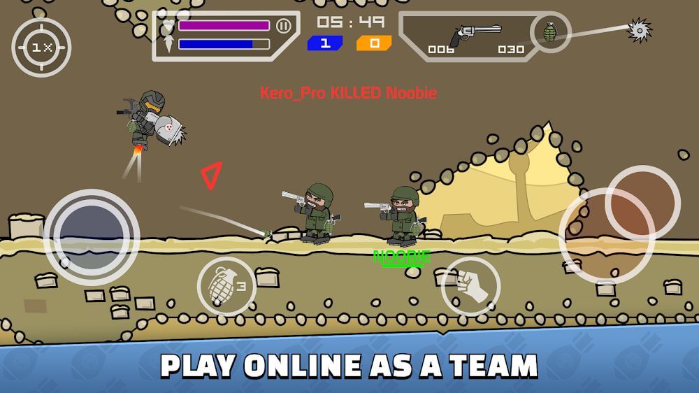 Mini Militia - Doodle Army 2 screenshot 3