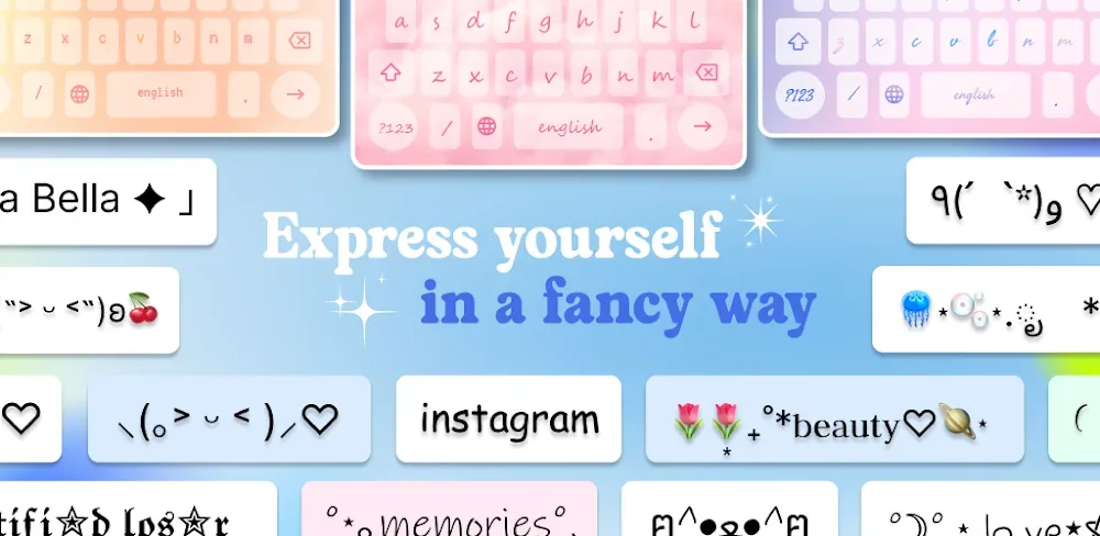 Stylish Text: Cute Fonts Style screenshot 1