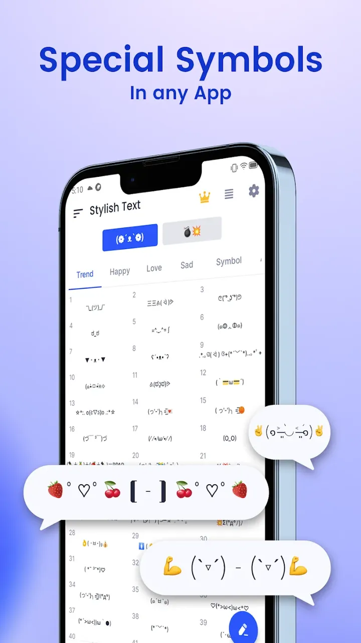 Stylish Text: Cute Fonts Style screenshot 5