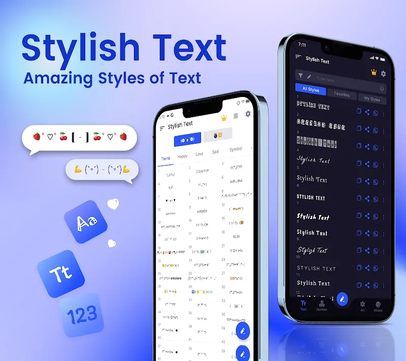 Stylish Text: Cute Fonts Style screenshot 2