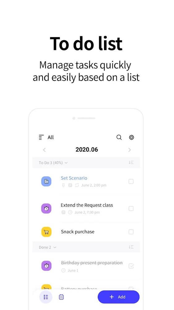 LockScreen Calendar - Schedule screenshot 5