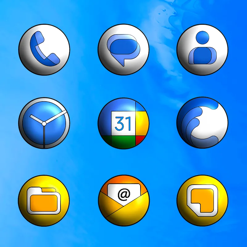 Pixly 3D - Icon Pack screenshot 3