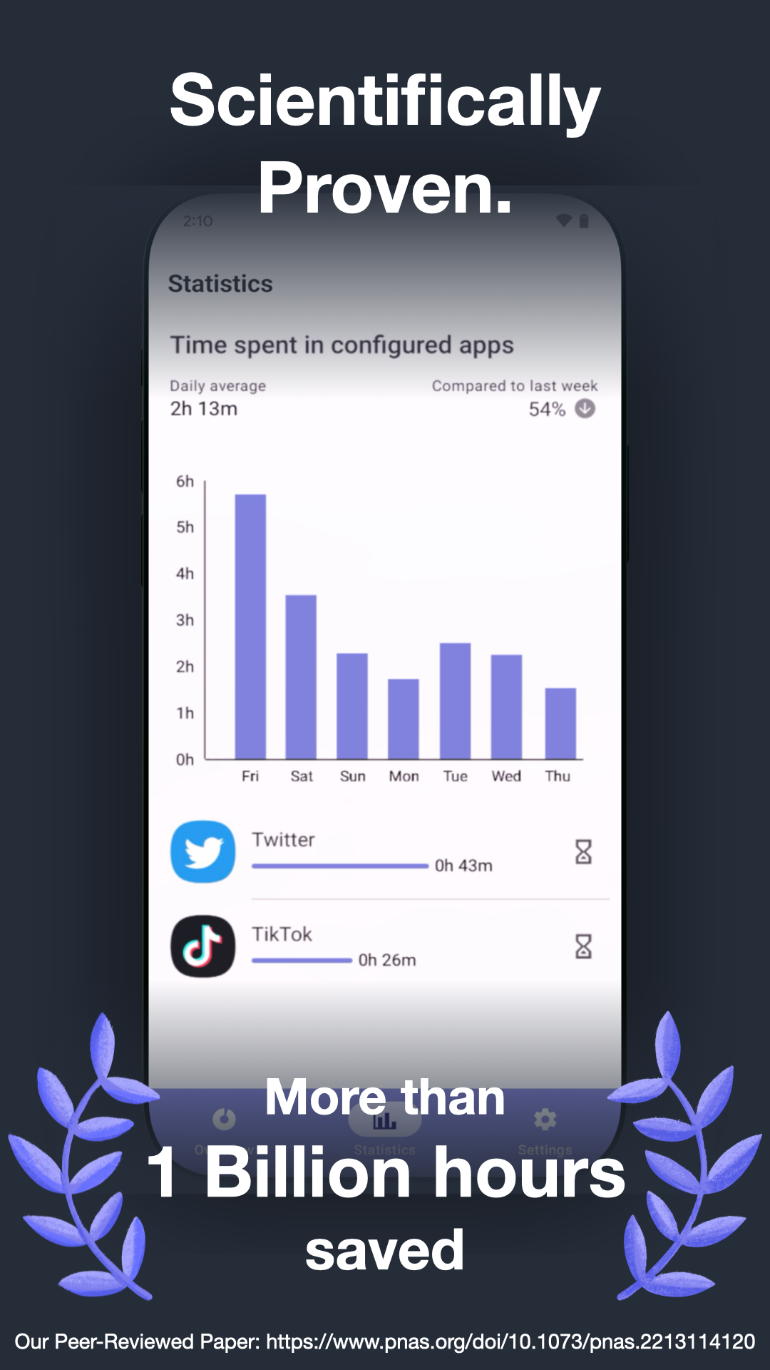 one sec | app blocker, focus screenshot 1