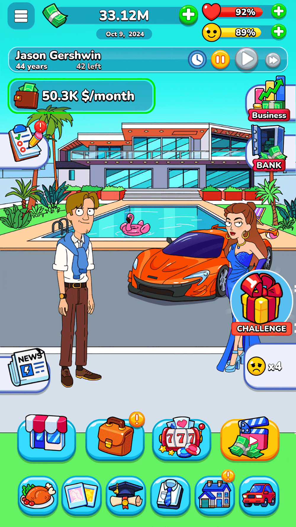 Mr. Billion: Idle Rich Tycoon screenshot 7