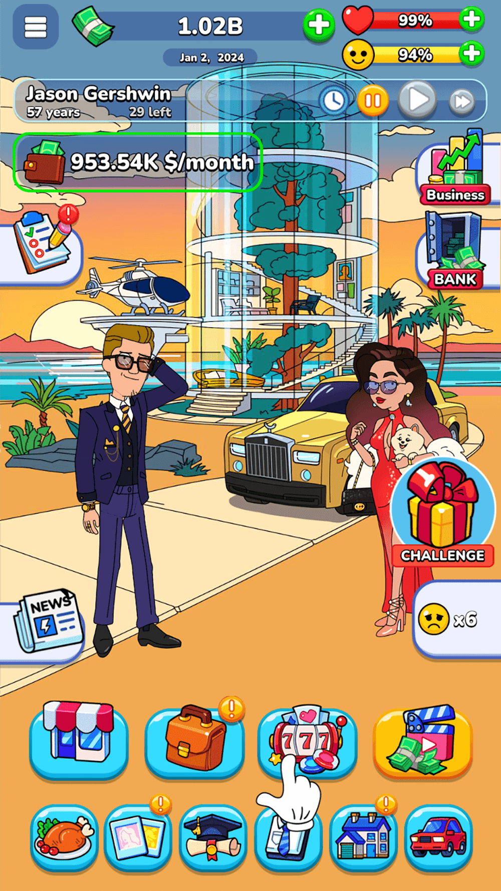 Mr. Billion: Idle Rich Tycoon screenshot 6