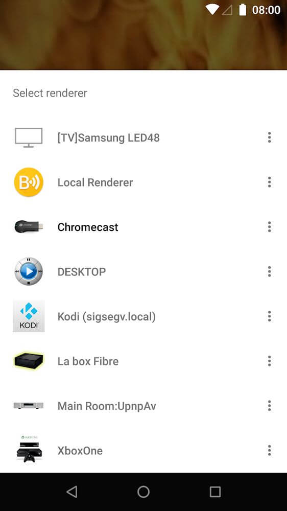BubbleUPnP screenshot 3