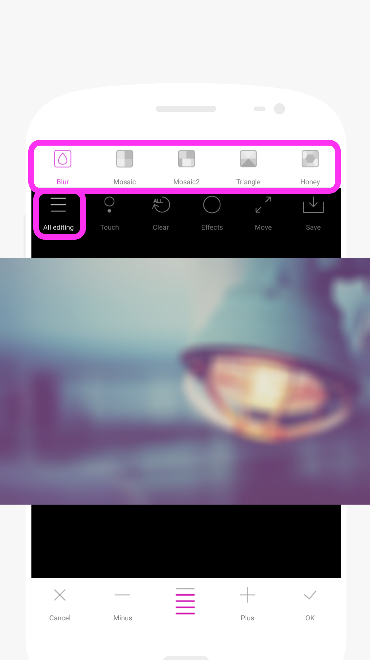 Point Blur : blur photo editor screenshot 4
