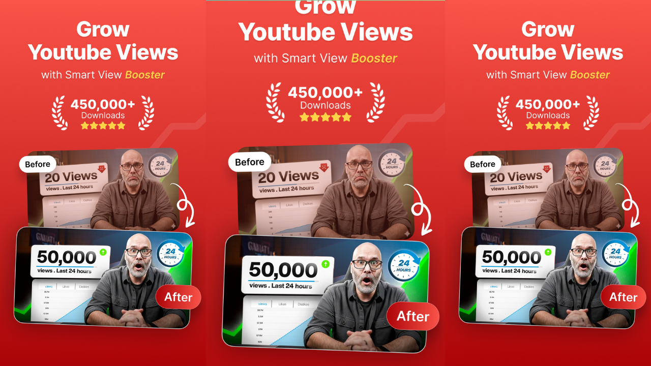 ViewGrow: Grow YouTube Views screenshot 1