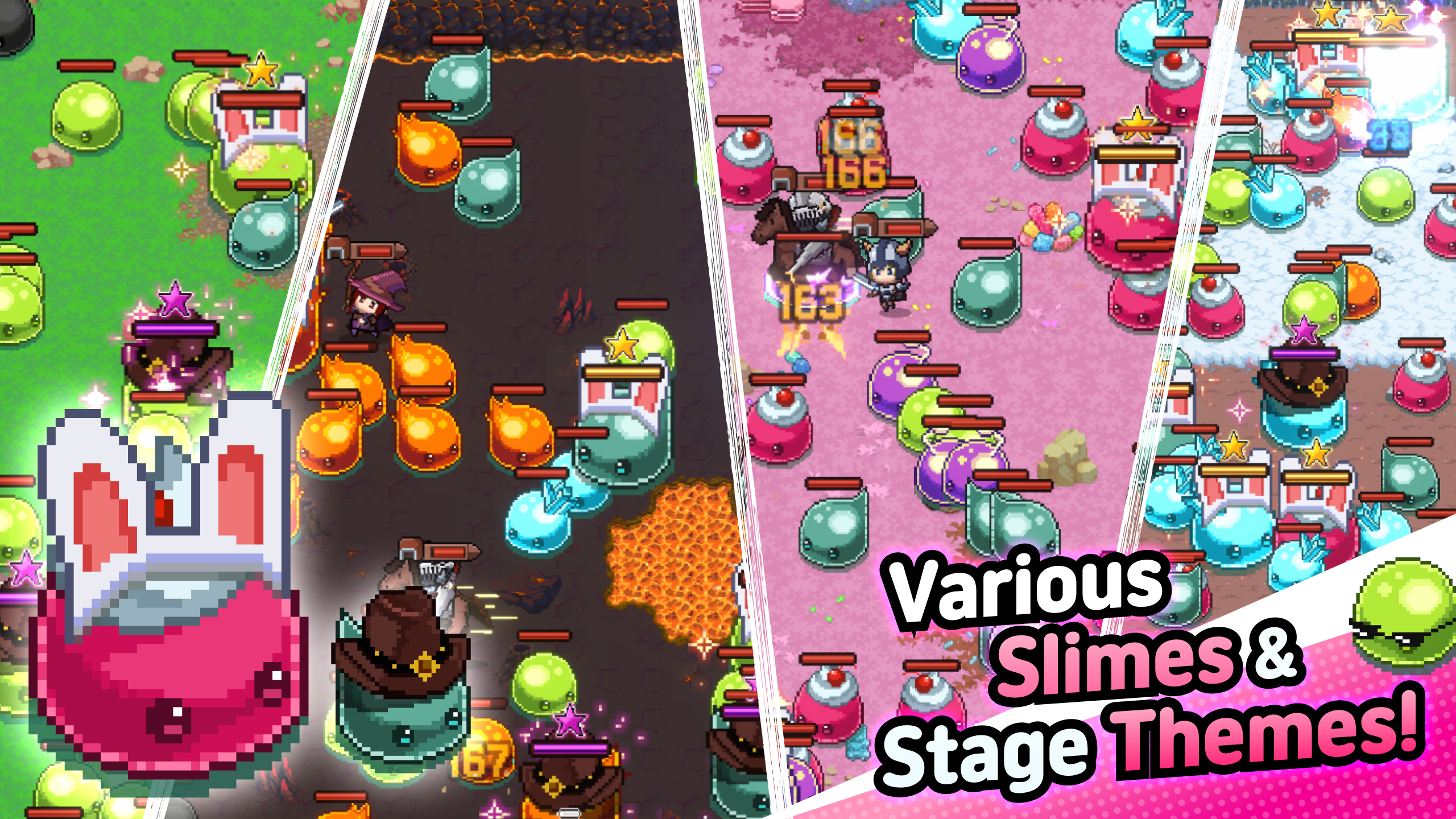 No More Slimes!!: Idle Action screenshot 1