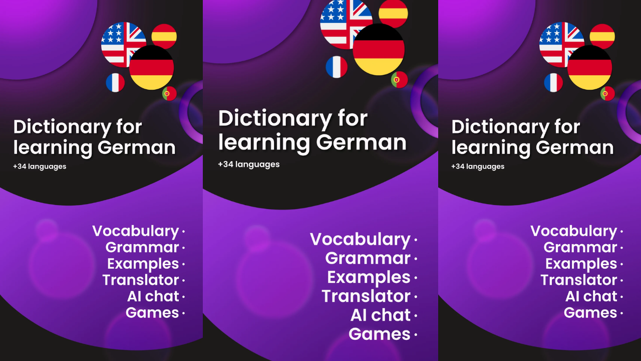 German Dictionary for Learners screenshot 1