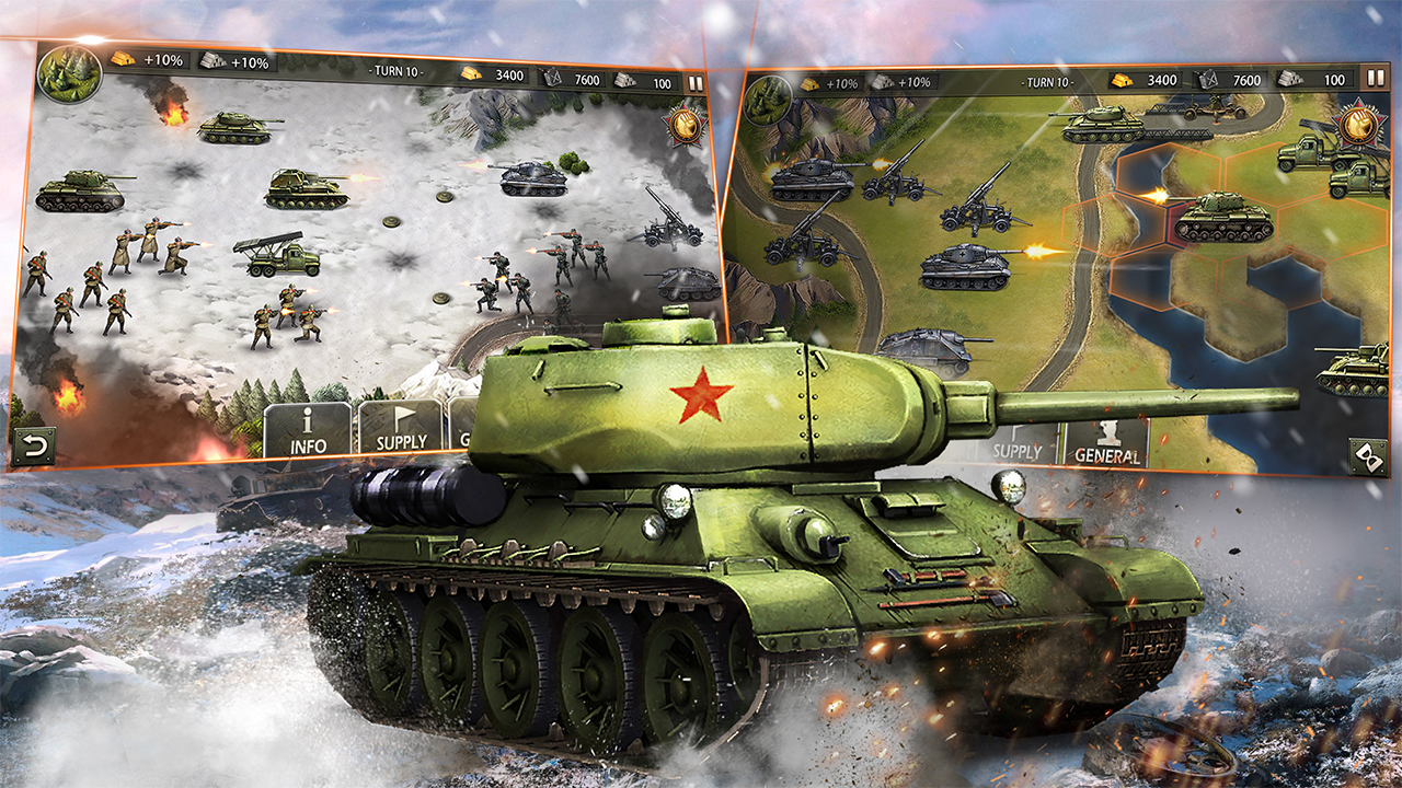 World War 2:WW2 Strategy Games screenshot 4