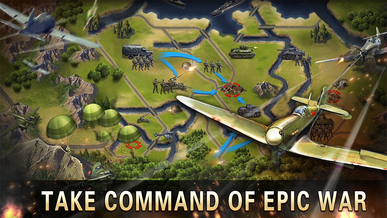 World War 2:WW2 Strategy Games screenshot 5