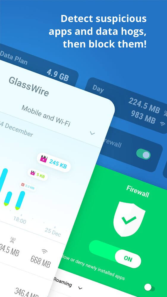 GlassWire Data Usage Monitor screenshot 3