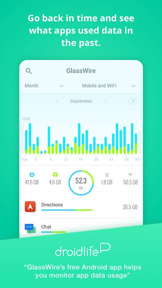 GlassWire Data Usage Monitor screenshot 4