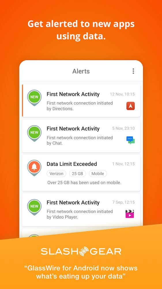 GlassWire Data Usage Monitor screenshot 6