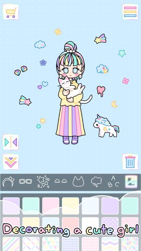 Pastel Girl: Dress Up Game screenshot 3