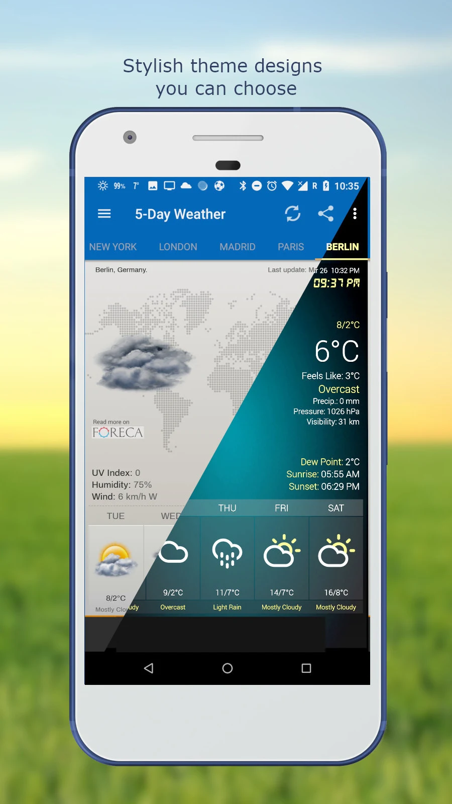 Weather & Clock Widget Plus screenshot 4
