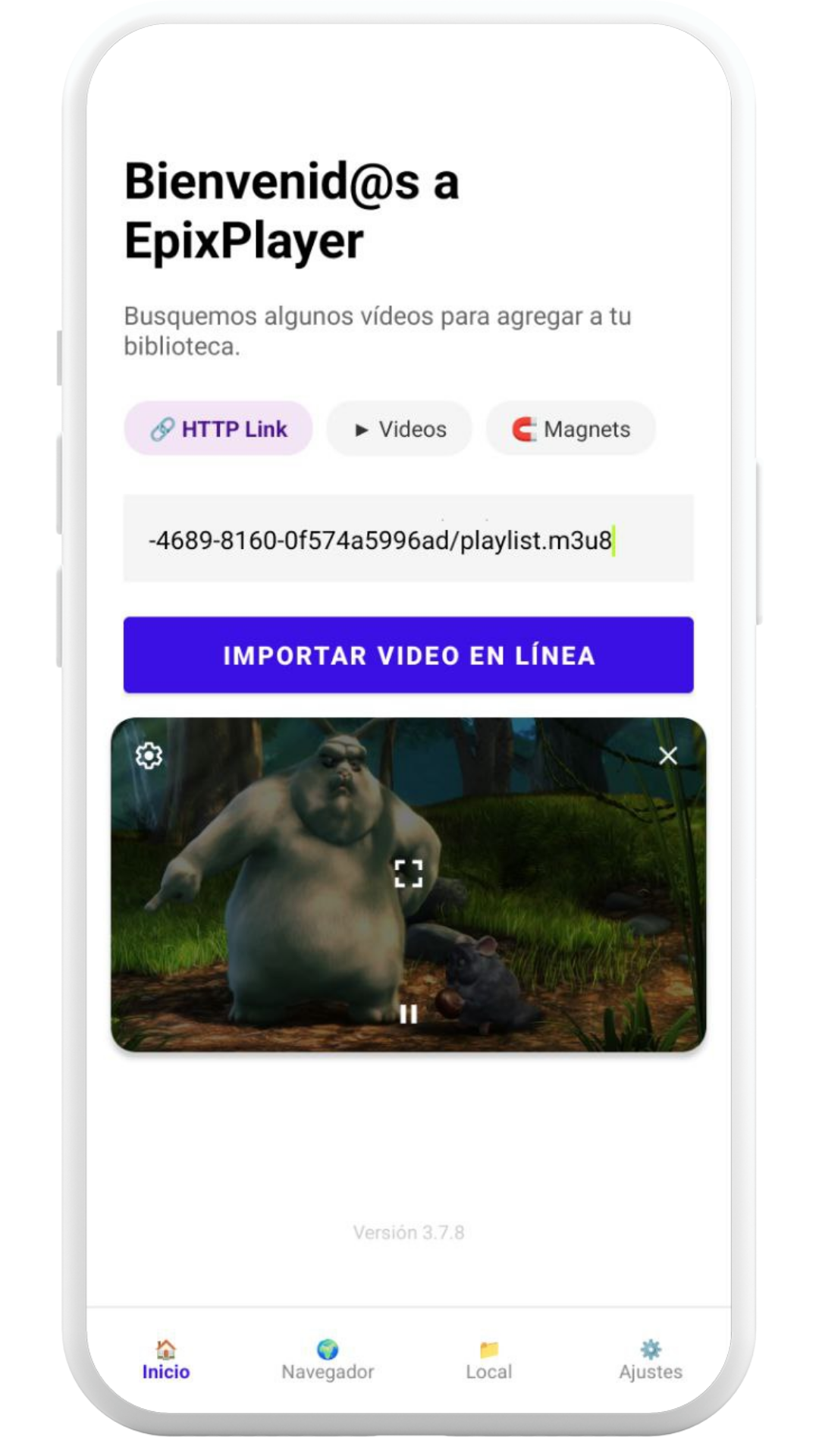 EpixPlayer - Universal Player screenshot 3