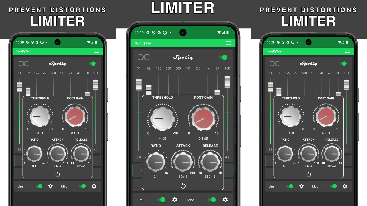 Bass Booster Equalizer SpotiQ screenshot 1