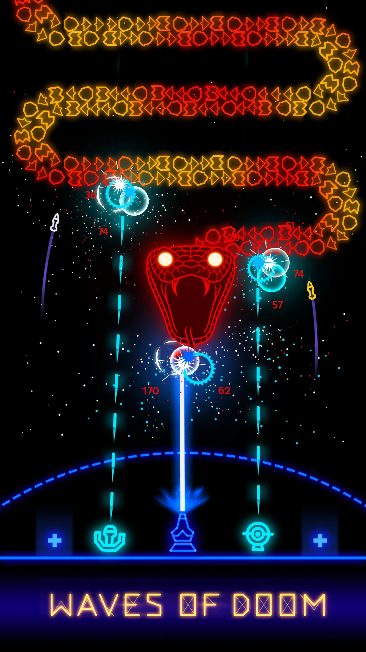 Galaxy War: Falltopia Shooter screenshot 2