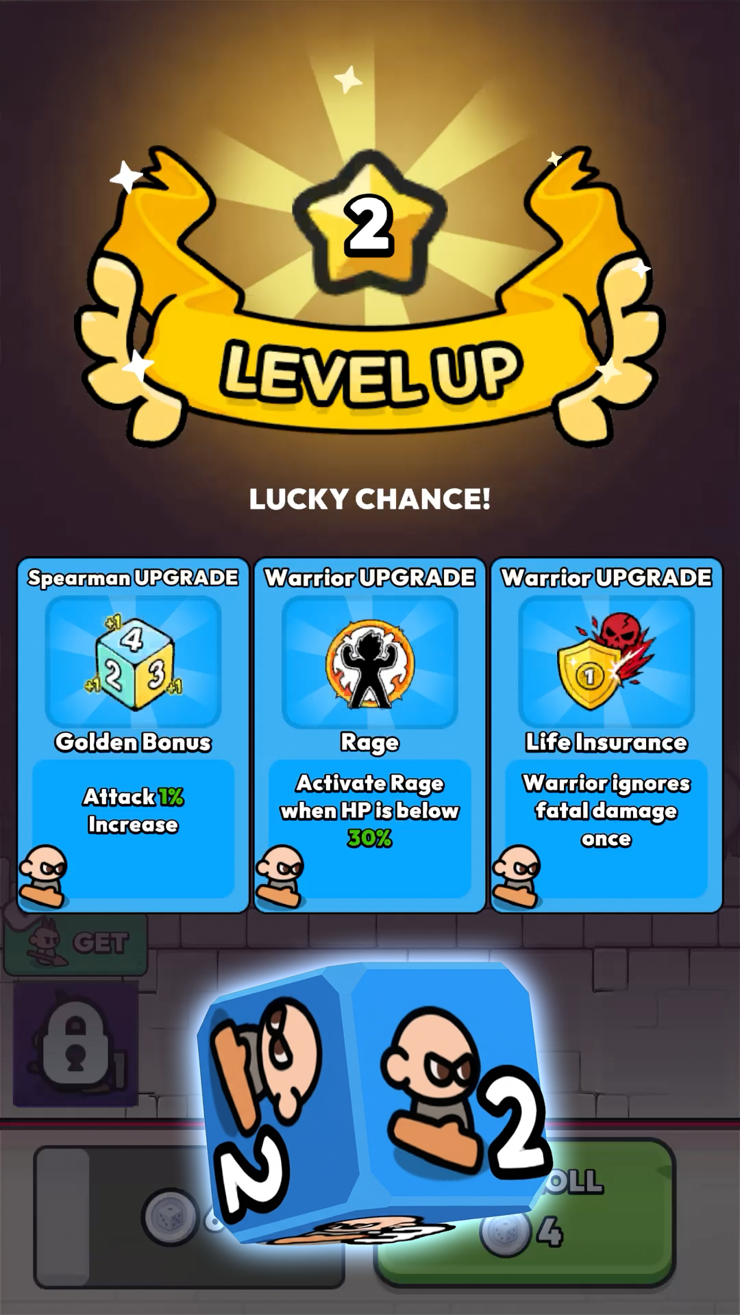 Castle Dice Heroes: Roguelike screenshot 2