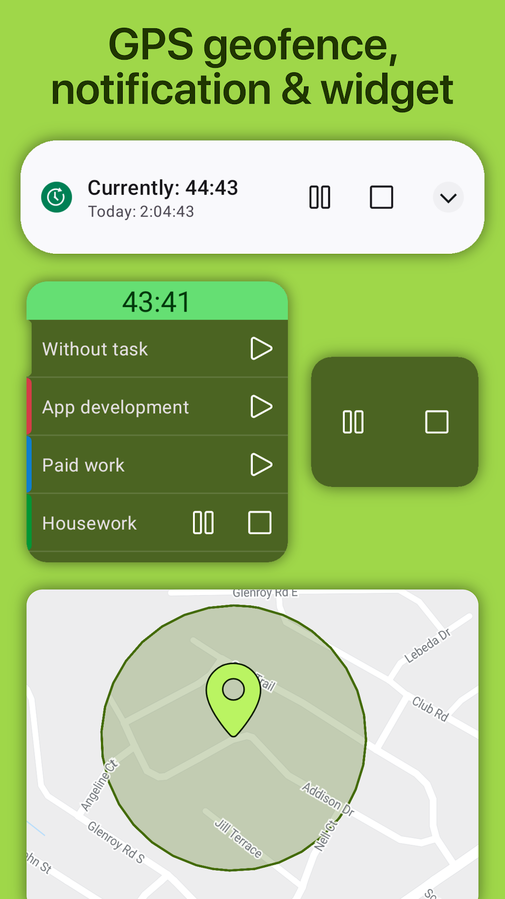 WorkingHours app preview 5