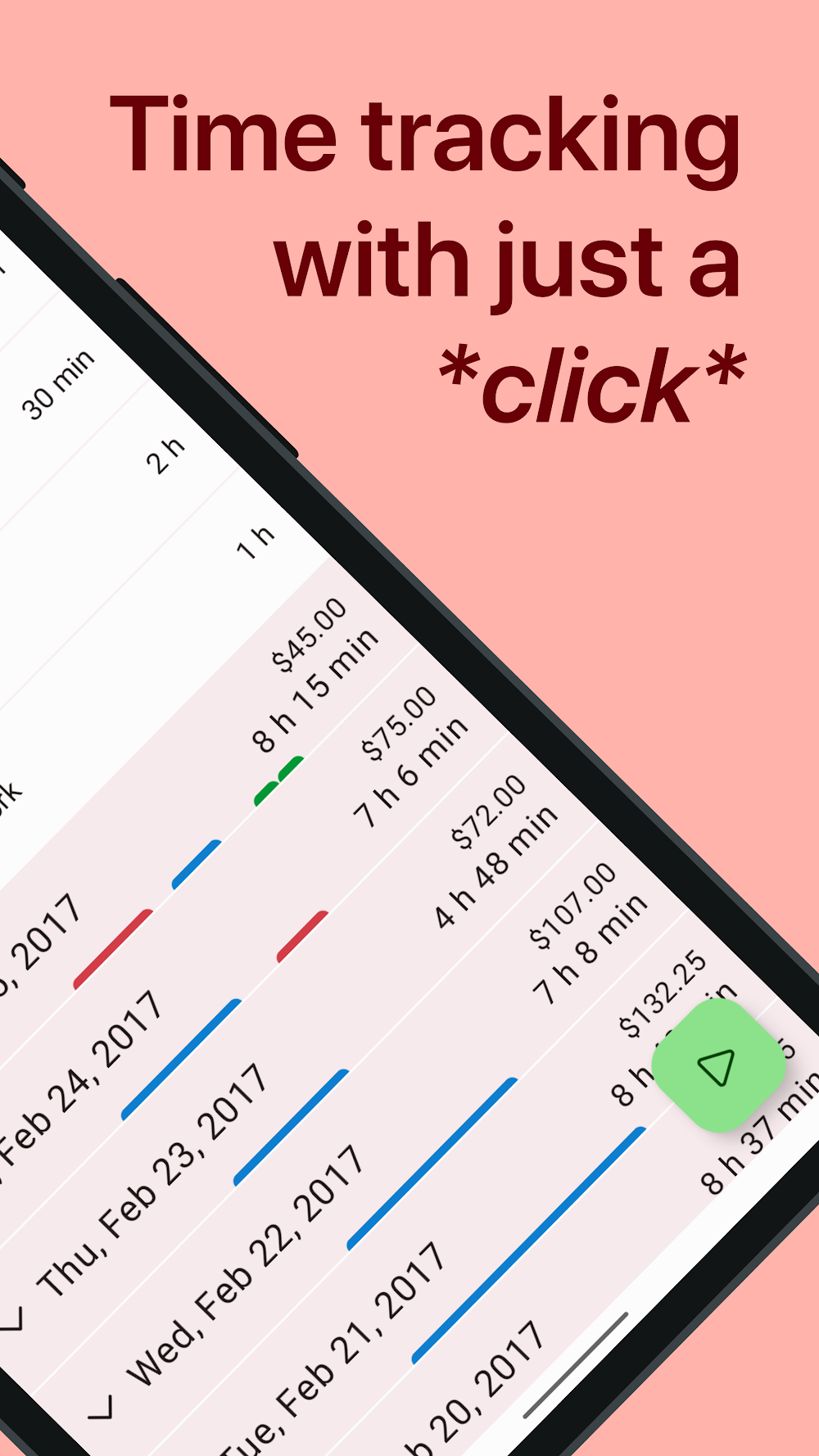 WorkingHours app preview 3