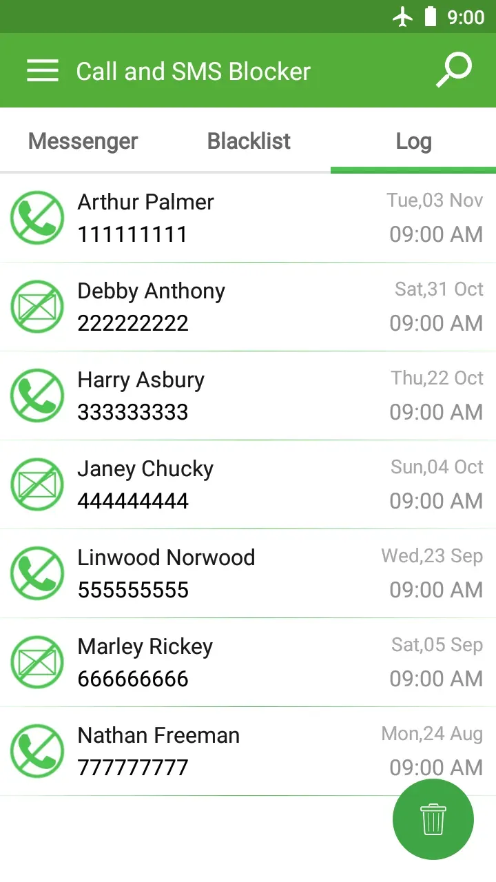 Call & SMS Blocker (AntiNuisance) screenshot 5