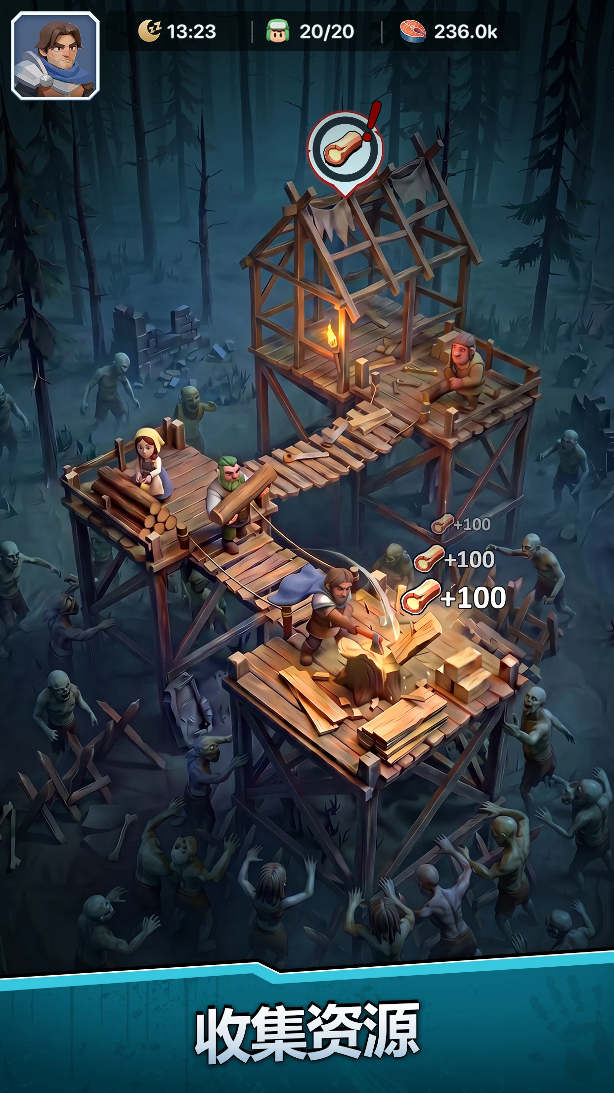 Kingdom Fall: Zombie Defense screenshot 3