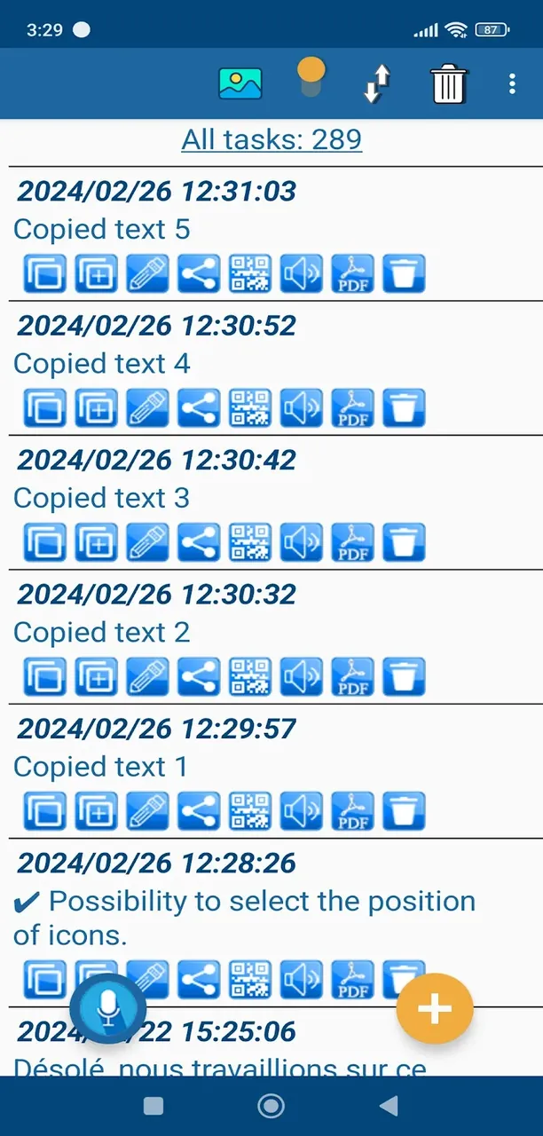 Clipboard CopyPaster Pro screenshot 3
