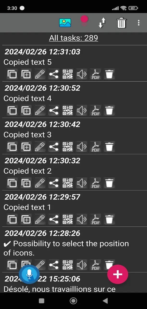 Clipboard CopyPaster Pro screenshot 4