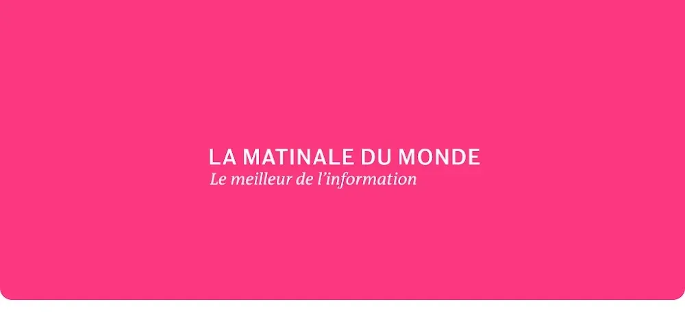 La Matinale du Monde screenshot 1