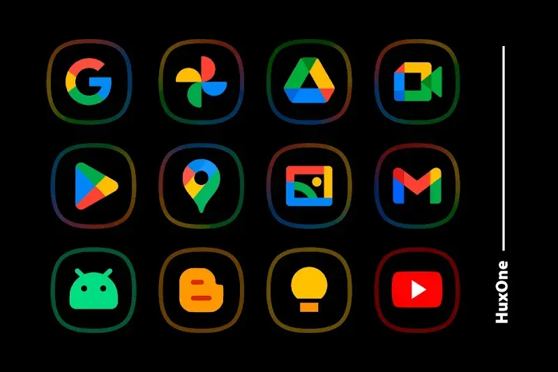 HuxOne Dark - Icon Pack screenshot 3