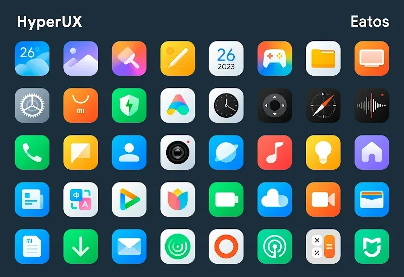 HyperUX - Icon Pack screenshot 2