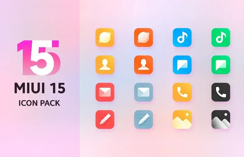 Mi15 - Icon Pack screenshot 4