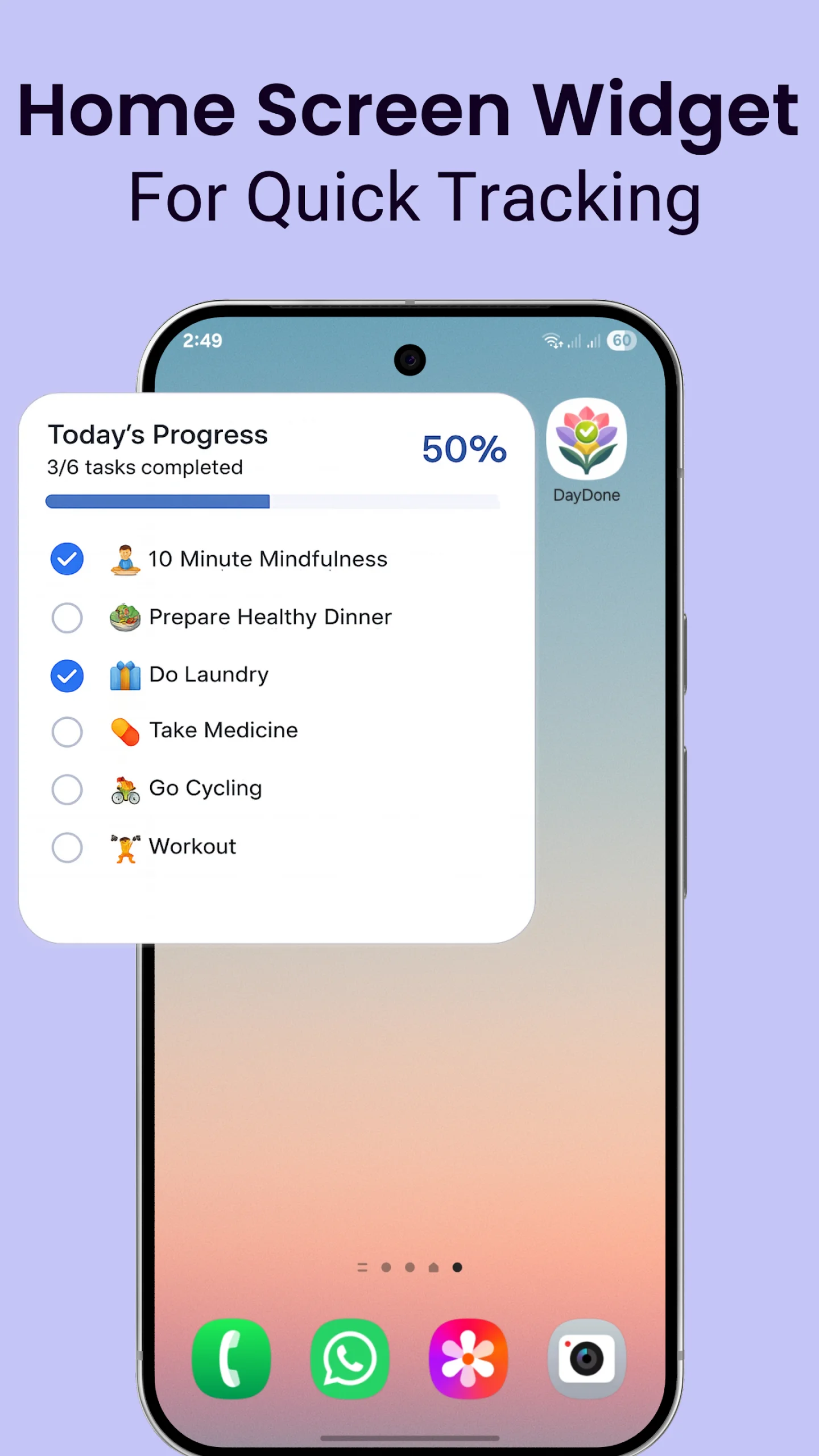Day Planner Organizer -DayDone screenshot 2