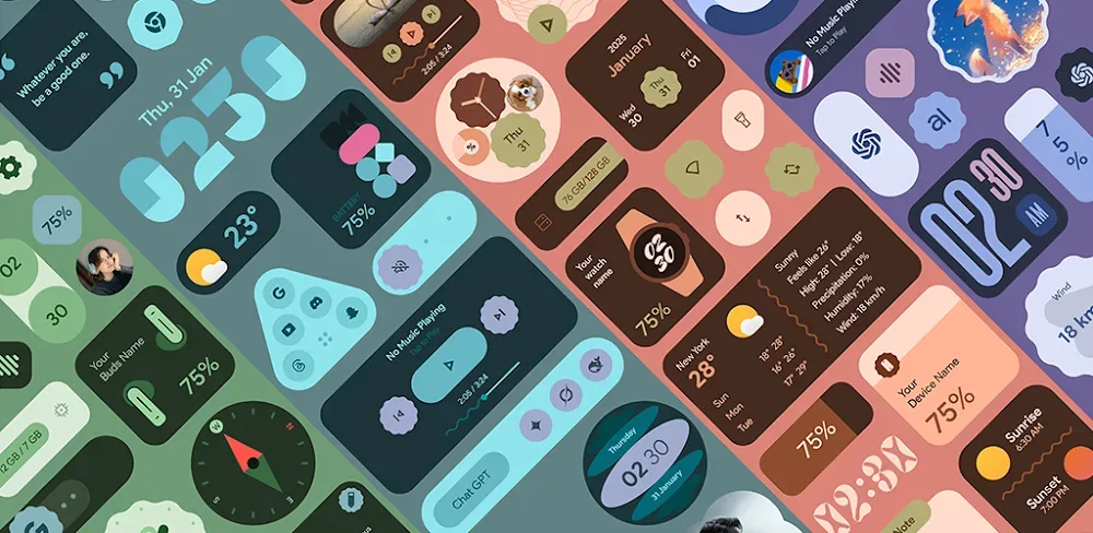 M3 Expressive Widgets screenshot 1