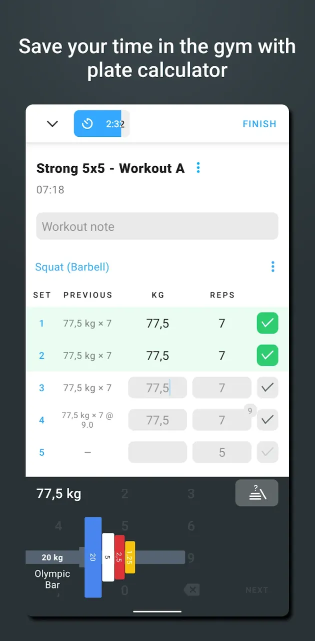 Strong Workout screenshot 4