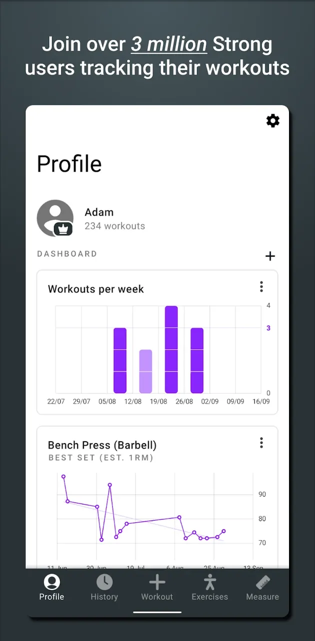 Strong Workout screenshot 2