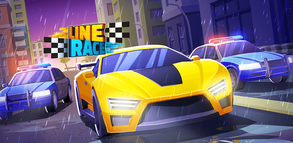 Line Race: Police Pursuit screenshot 1