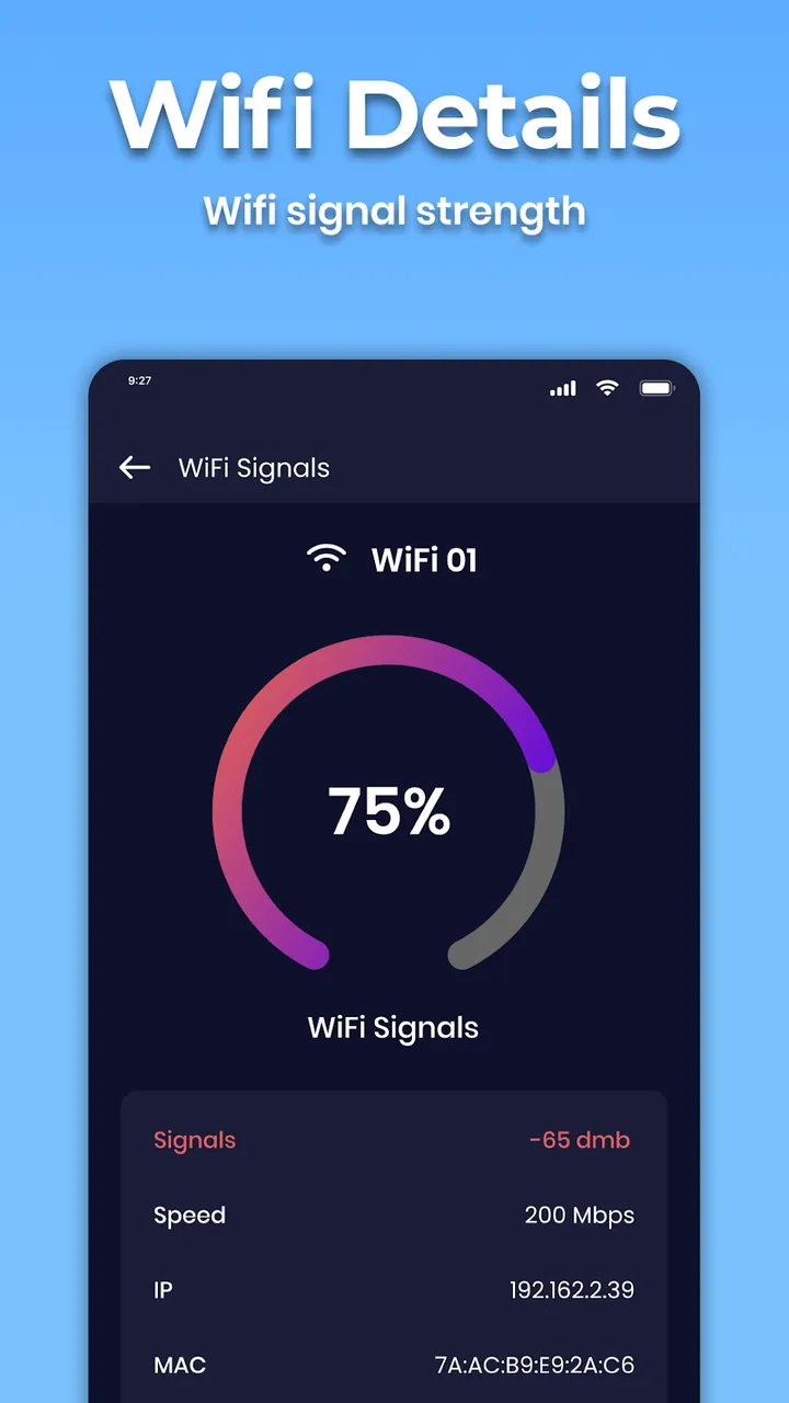WiFi Analyzer: WiFi Passwords screenshot 6