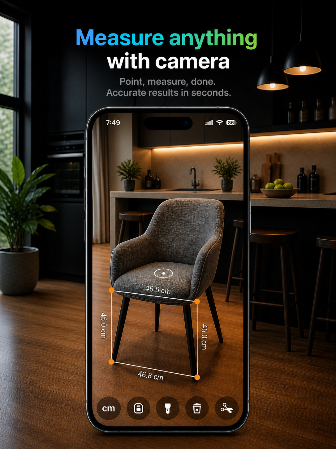 Smart Tools: Measure, Level screenshot 4