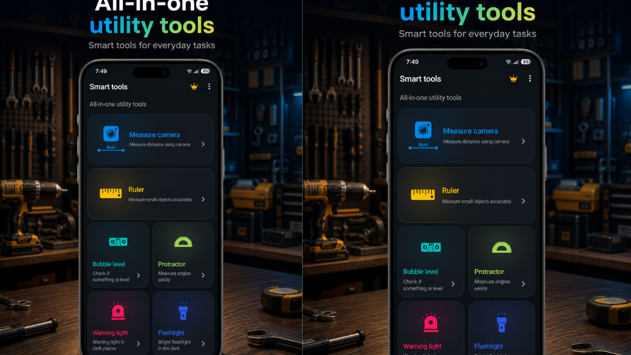 Smart Tools: Measure, Level screenshot 1