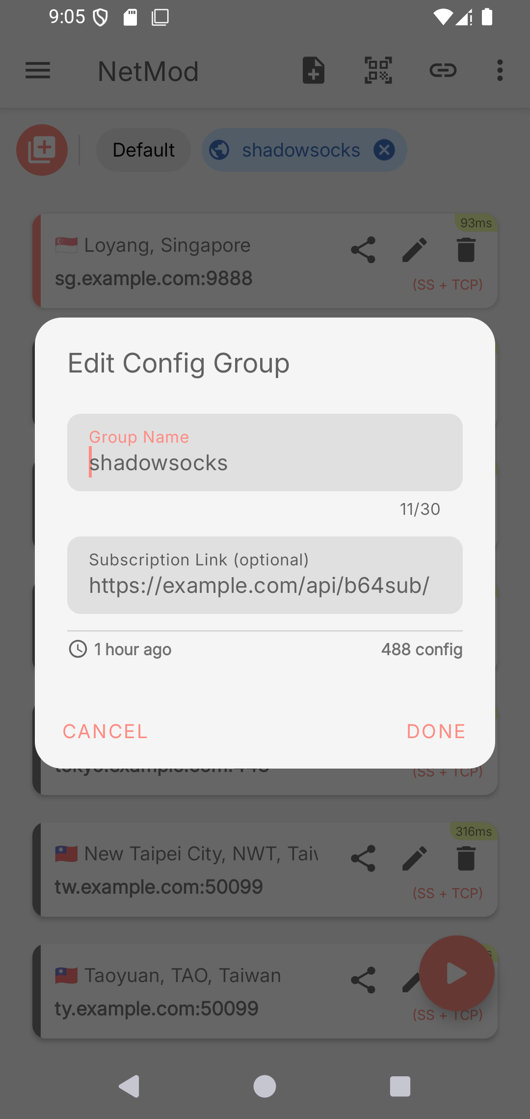 NetMod VPN Client screenshot 3