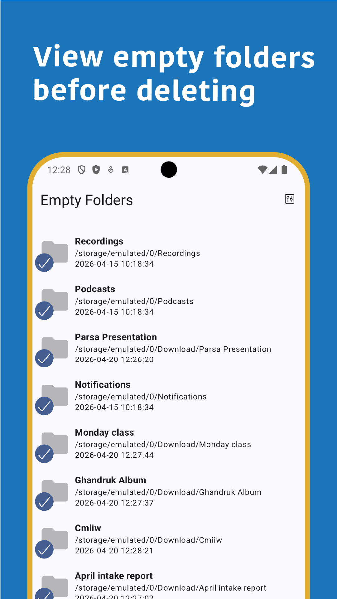 Empty Folder Cleaner screenshot 5