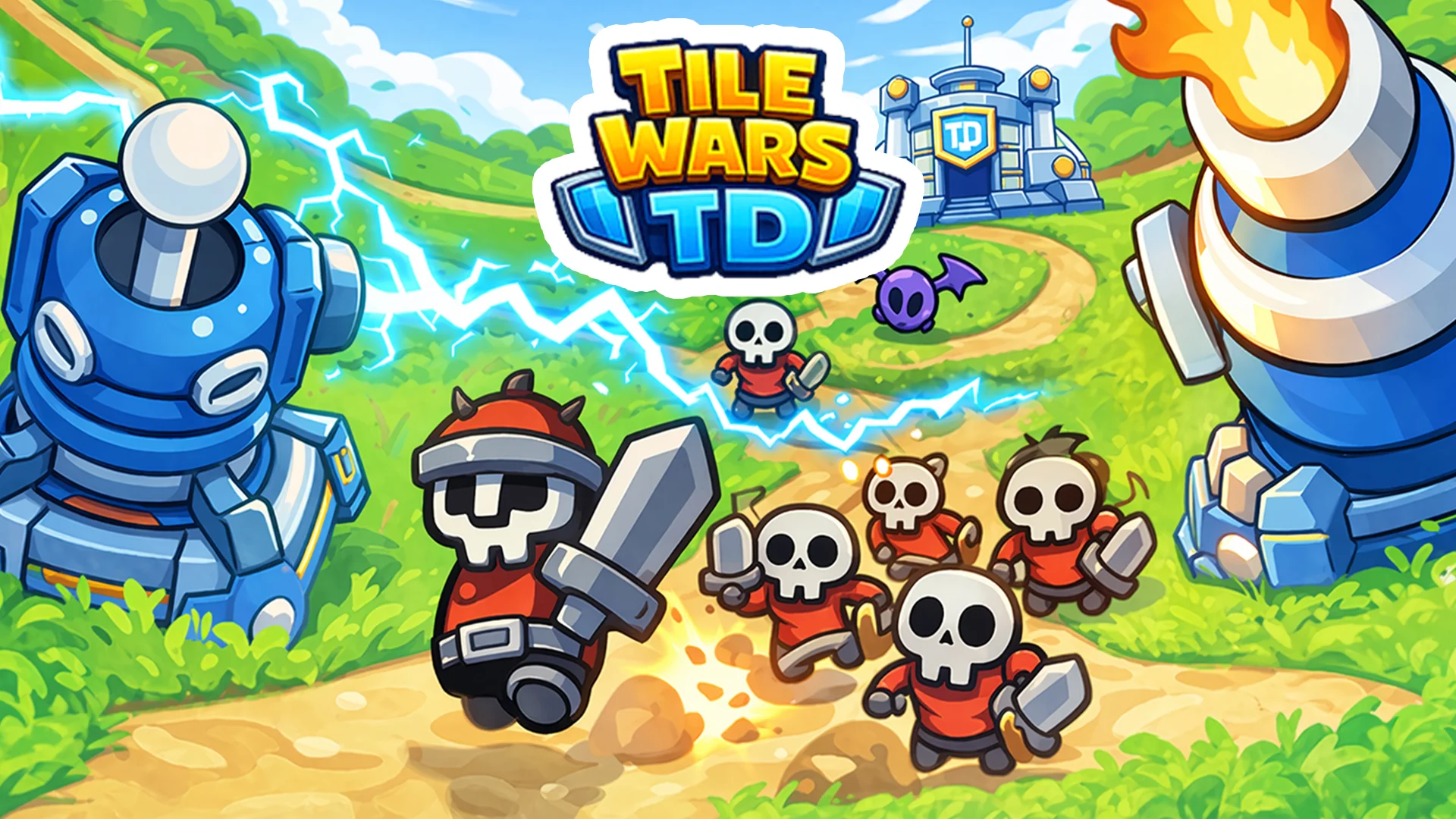 Tile Wars TD screenshot 1
