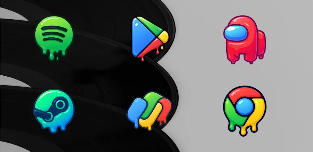 Drip Icon Pack screenshot 1