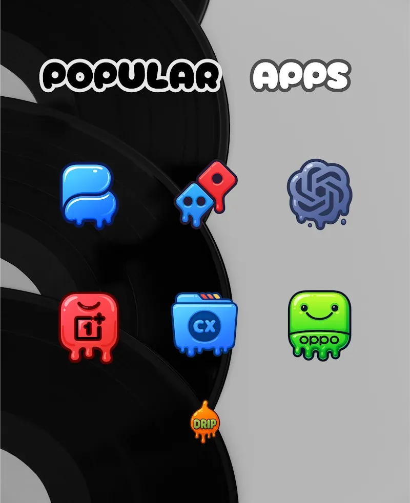 Drip Icon Pack screenshot 5