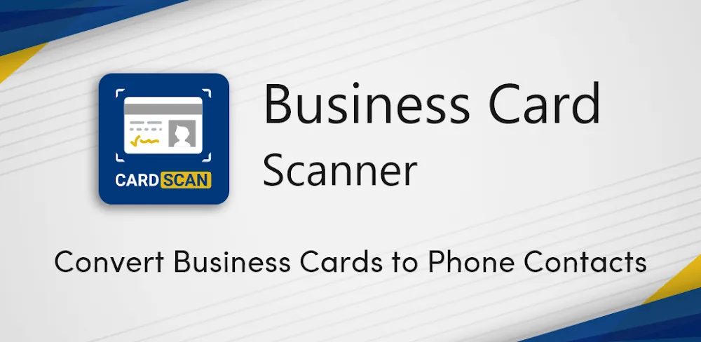 Business Card Scanner & Reader screenshot 1