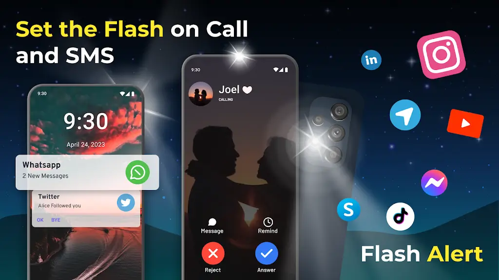Flash on Call screenshot 1